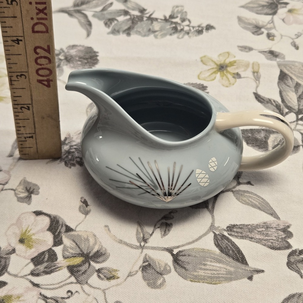 Franciscan China Silver Pine Gravy Boat —EXCELLENT - Picture 7 of 8